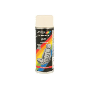 Vopsea pentru piele MOTIP Leather Paint, Alb RAL9010, 200ml 04235BS